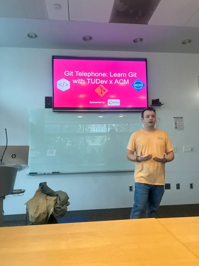 TUDev workshop speaker